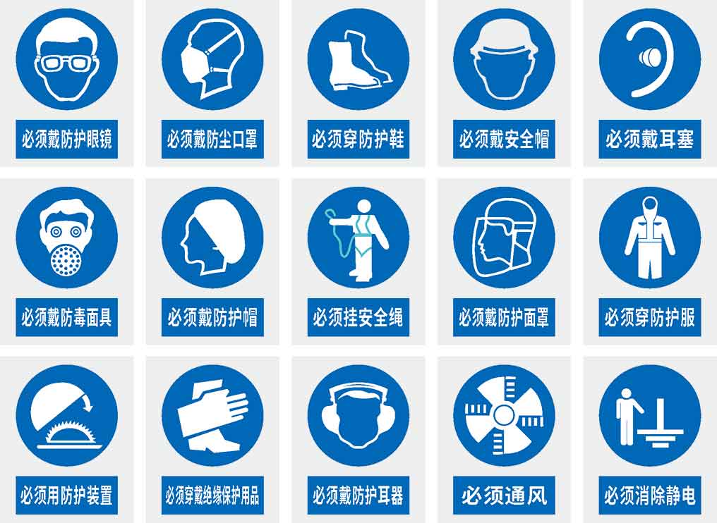 職業(yè)健康警示標(biāo)識(shí)